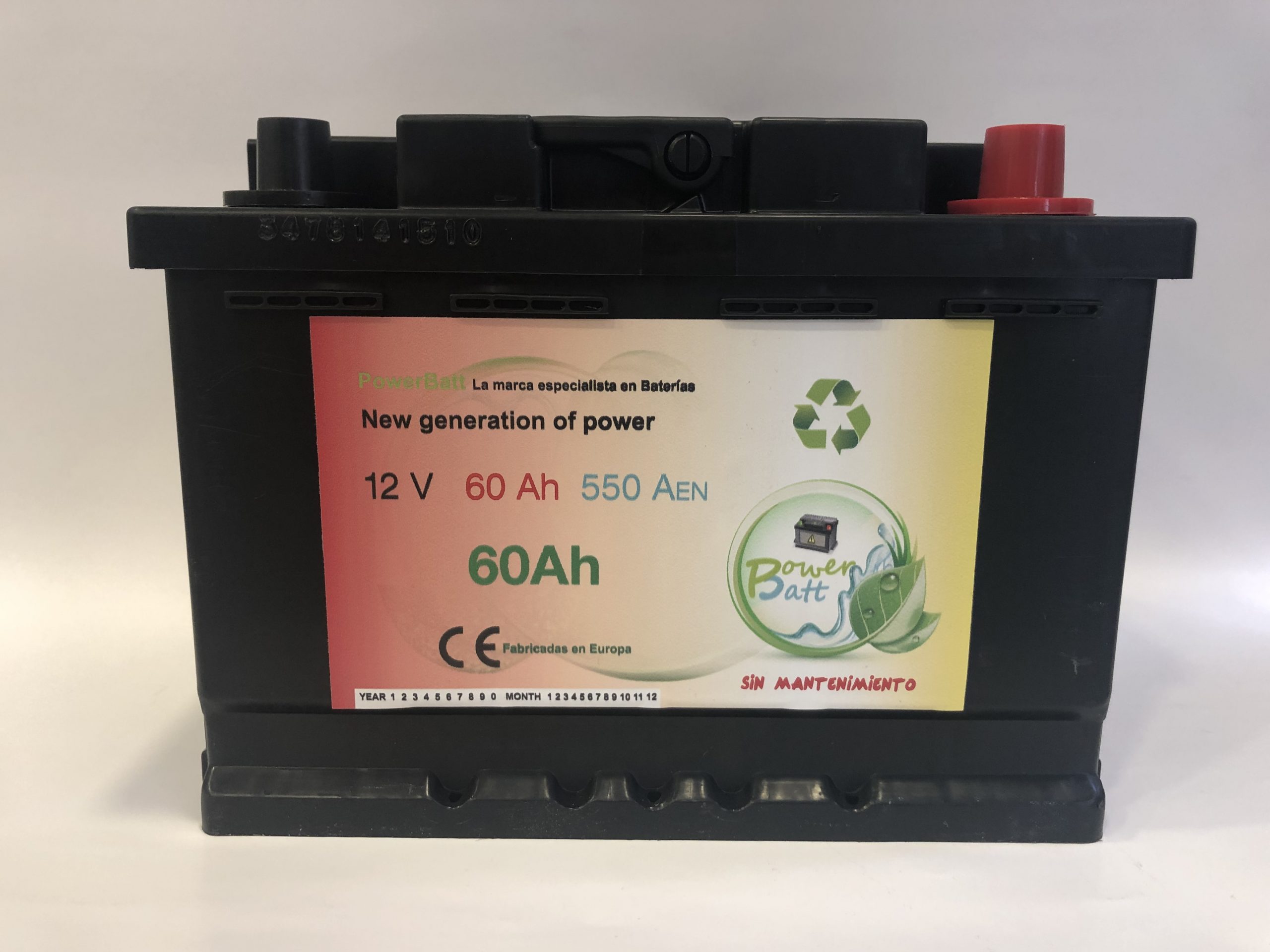 Bateria de coche TAB S60 60Ah 550A